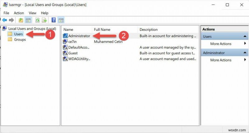 Windows 11에서 사용자 프로필 폴더 이름 변경하는 방법