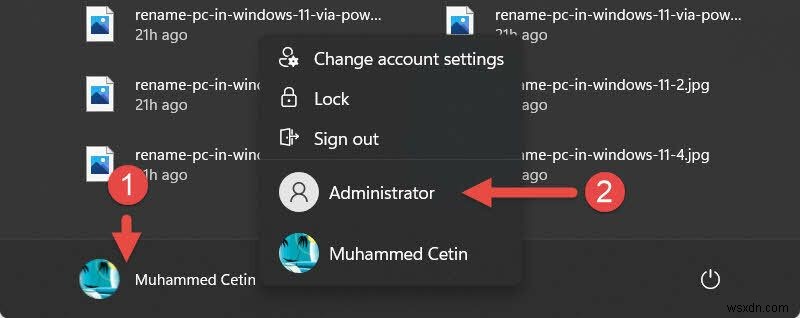 Windows 11에서 사용자 프로필 폴더 이름 변경하는 방법