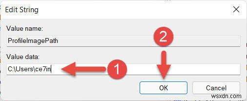 Windows 11에서 사용자 프로필 폴더 이름 변경하는 방법