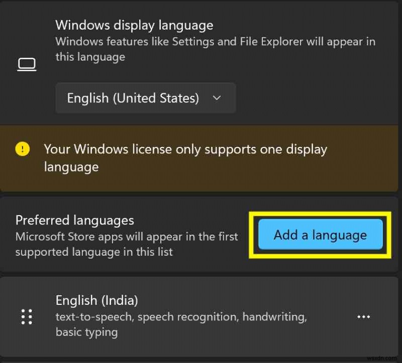 Windows 11에서 언어를 추가하고 표시 언어를 변경하는 방법