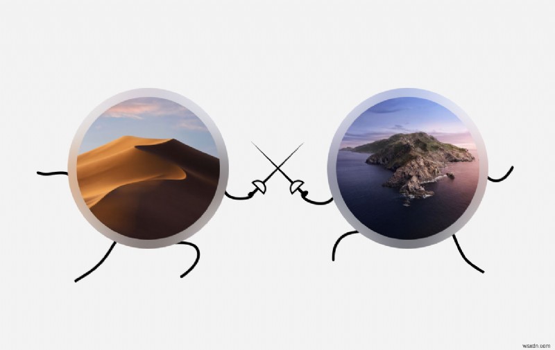 macOS Mojave vs Catalina 완벽 비교: Catalina로 업그레이드해야 할까요?