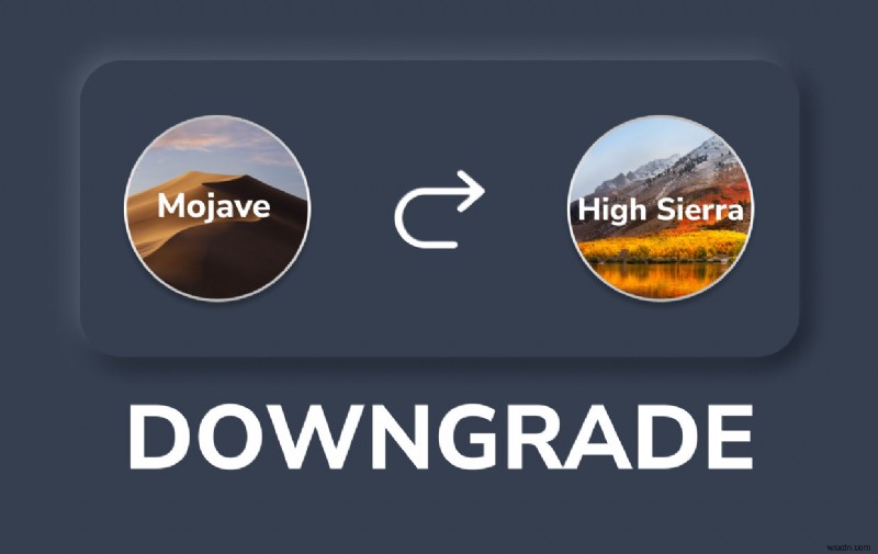 macOS Mojave에서 High Sierra로 다운그레이드하는 완벽 가이드