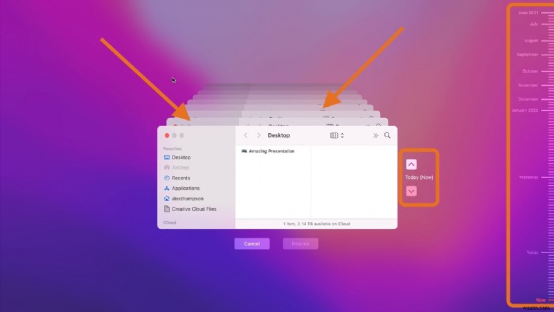Mac에서 삭제되거나 저장되지 않은 Keynote 프레젠테이션 복구하는 방법