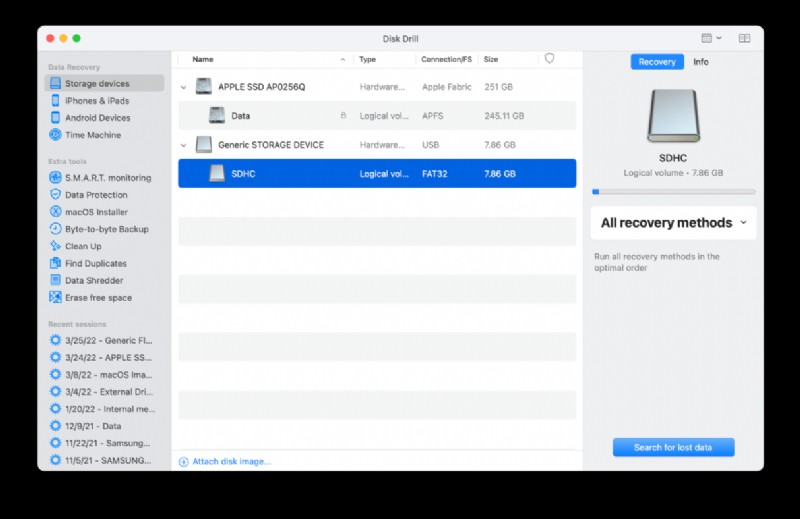 맥(Mac)에서 SDHC 카드 데이터 복구하는 방법 – 단계별 완벽 가이드