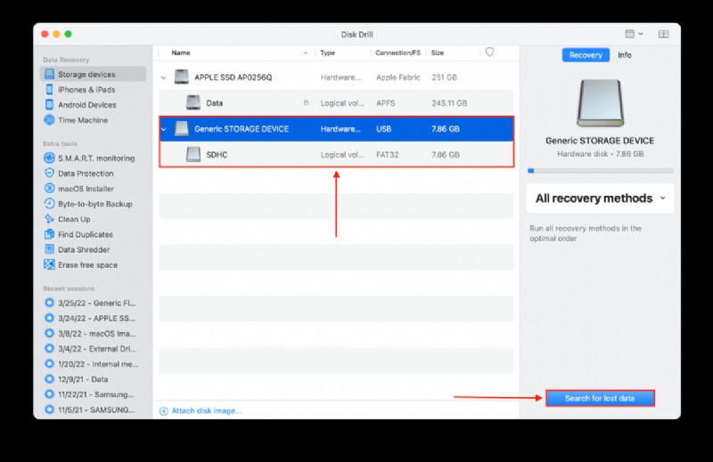 맥(Mac)에서 SDHC 카드 데이터 복구하는 방법 – 단계별 완벽 가이드