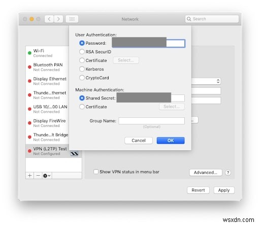 맥(Mac)에서 VPN 설정하고 사용하는 방법 총정리