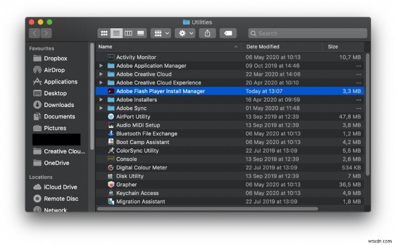 맥(Mac)에서 Adobe Flash Player 완벽하게 제거하는 방법