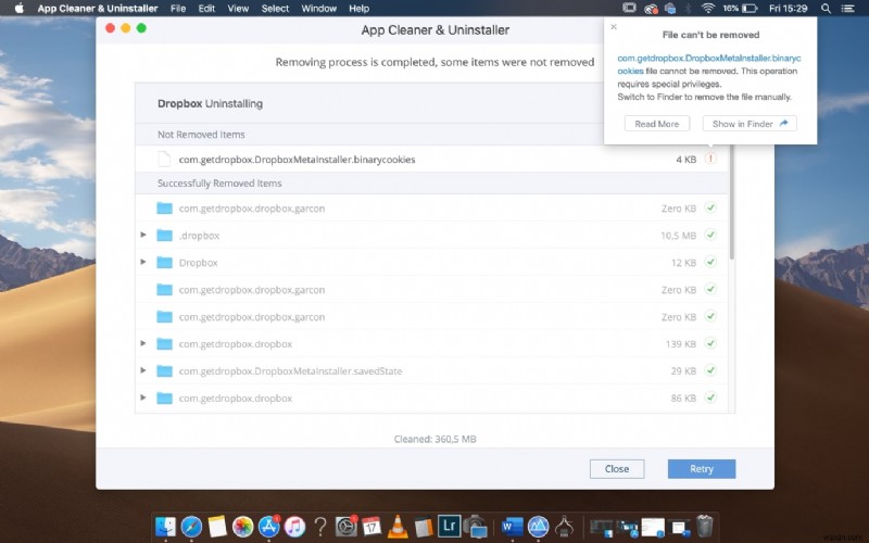 맥(Mac)에서 드롭박스(Dropbox) 완전히 제거하는 방법