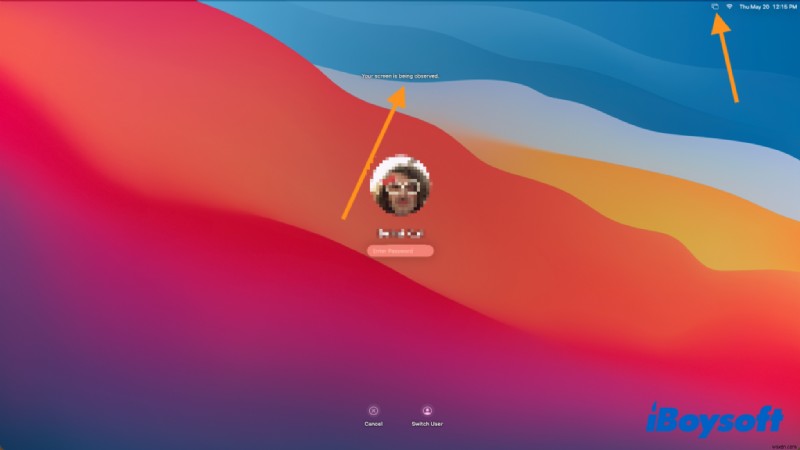 Mac 잠금 화면의  화면이 관찰되고 있습니다  오류 메시지, 의미와 해결 방법 총정리