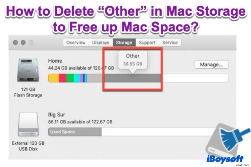 Mac 저장 공간 부족할 때, iOS 파일 삭제로 여유 공간 확보하는 방법