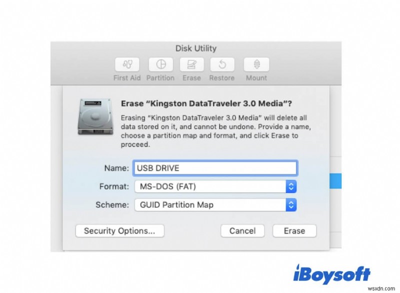 Mac에서 USB 드라이브 포맷하는 방법: Windows와 Mac 모두에서 사용 가능하게 만들기