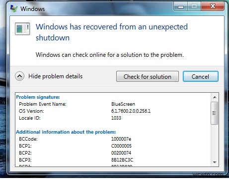 Windows XP 오류 0x1000007E 완벽 해결 가이드