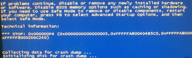 Windows STOP 0x000000F4 오류 완벽 해결 가이드