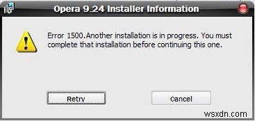 Windows 오류 1500 해결 방법 – 원인 분석과 단계별 수정 가이드