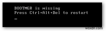 Windows 7  BOOTMGR is missing  오류 완벽 해결 가이드
