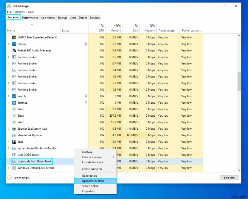 사용자 모드 글꼴 드라이버 호스트(fontdrvhost.exe), 맬웨어일까? 정체와 진위 확인 방법