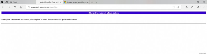 Msftconnect 리디렉션 오류가 계속 발생하는 이유와 해결 방법