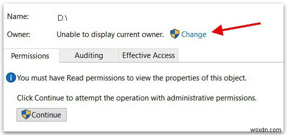 Windows 10  디스크 D:에 액세스할 수 없습니다. 액세스가 거부되었습니다  오류 해결 방법