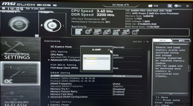 XMP 활성화 시 블루스크린(BSOD)이 발생하는 이유와 해결 방법