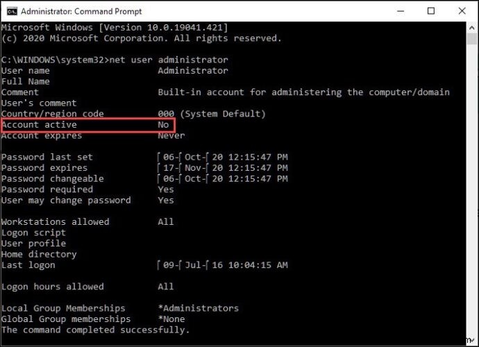 Windows 10 숨겨진 관리자 계정 활성화하는 4가지 방법