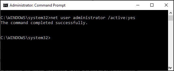 Windows 10 숨겨진 관리자 계정 활성화하는 4가지 방법