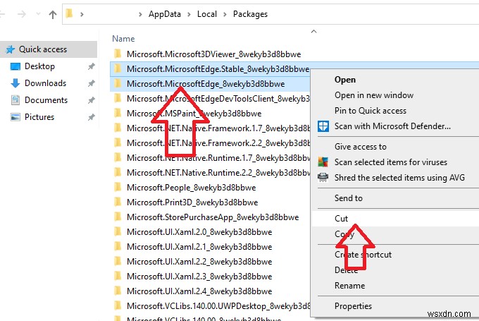 Windows 10 1903 업데이트 후 Microsoft Edge가 작동하지 않을 때 해결 방법