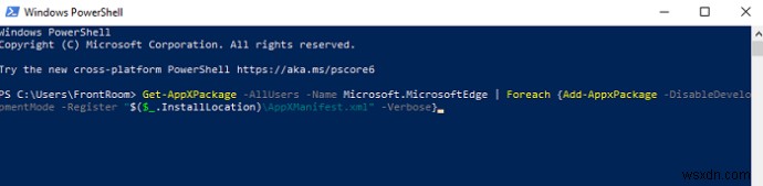 Windows 10 1903 업데이트 후 Microsoft Edge가 작동하지 않을 때 해결 방법