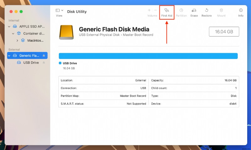 Mac에서 USB 드라이브가 인식되지 않을 때? 원인과 해결 방법 6가지 총정리