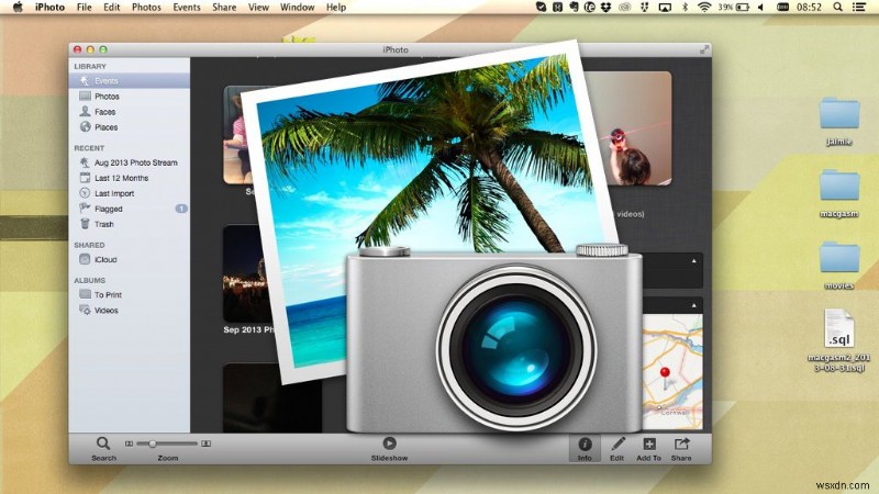 iPhoto 스마트 앨범으로 동영상 한 번에 찾는 방법