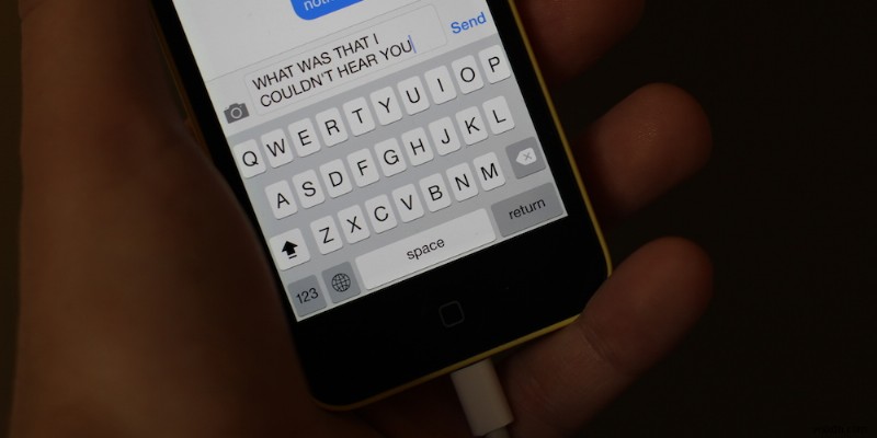 iOS 7.1의 Shift 키가 켜져 있는지 궁금하다면? 이 웹사이트로 바로 확인하세요