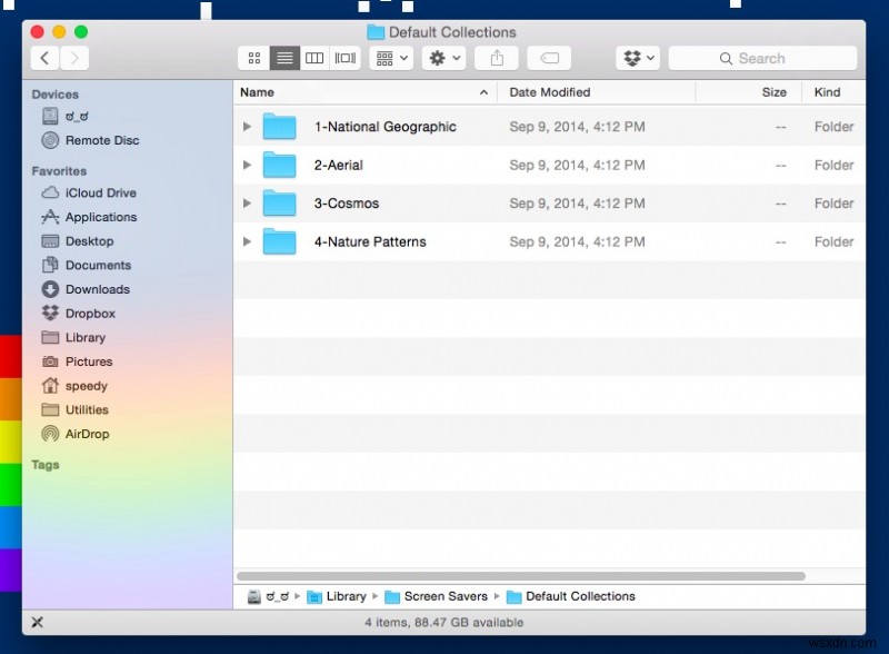 31일간의 OS X 팁: 스크린세이버 이미지를 바탕화면 배경으로 활용하는 방법