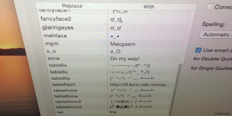 31일간의 OS X 팁: 텍스트 대체 기능으로 복잡한 이모티콘 손쉽게 입력하기
