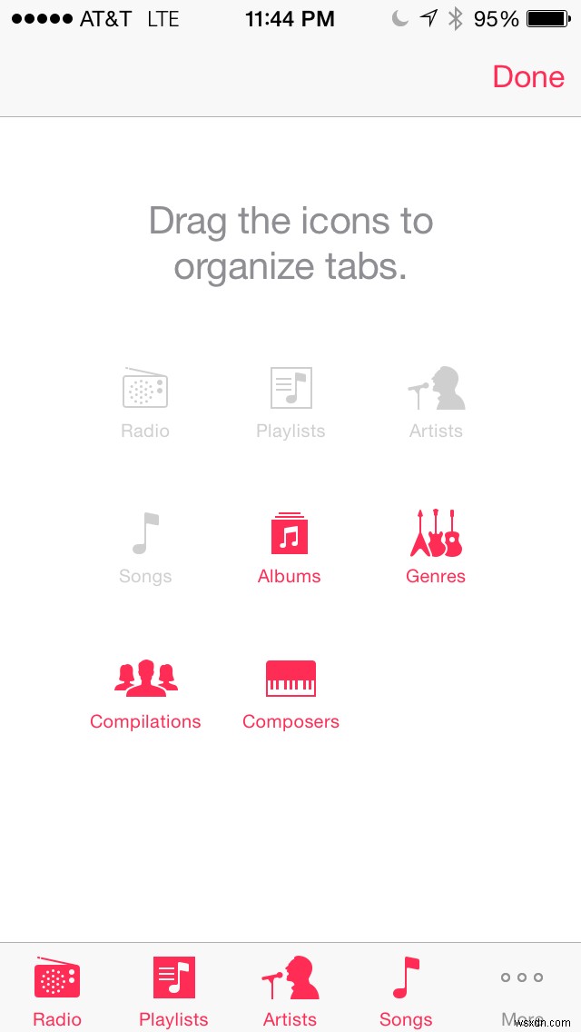30일간의 iOS 팁: 아이폰 음악 앱 하단 도구 모음 원하는 대로 재배치하기