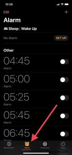 30일 iOS 꿀팁: 아이폰에서 요일별로 다른 알람 설정하는 방법