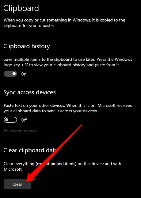 Windows 10에서 클립보드 기록 확인 및 삭제하는 완벽 가이드