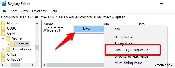 Windows 10에서 웹캠 켜기/끄기 OSD 알림 활성화하는 방법