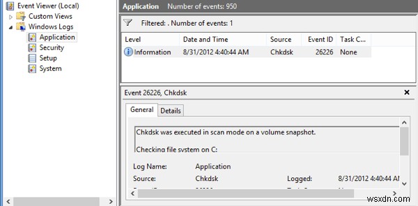 Windows 8/10에서 chkdsk로 디스크 검사하고 SFC로 시스템 파일 복구하는 방법