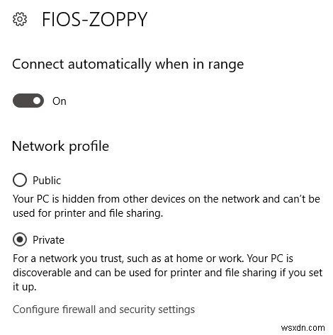 Windows 7·8·10에서 공용 네트워크를 사설 네트워크로 변경하는 방법