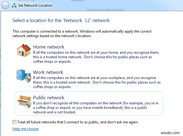 Windows 7·8·10에서 공용 네트워크를 사설 네트워크로 변경하는 방법