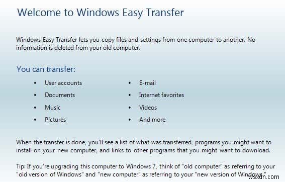 Windows 사용자 환경 전송(WET)으로 XP·Vista·7·8에서 Windows 10으로 파일 및 설정 옮기기