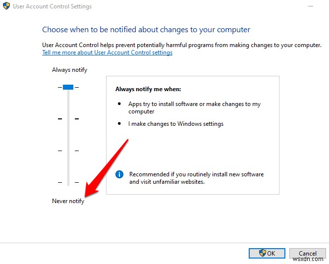 Windows 10 UAC(사용자 계정 컨트롤)란 무엇이며 비활성화하는 방법