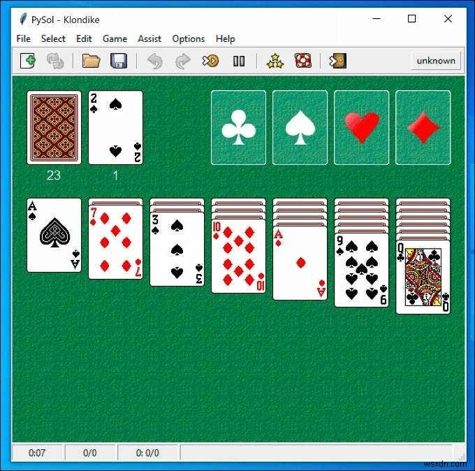 Windows 10에서 즐기기 좋은 최고의 솔리테어 프로그램 7선