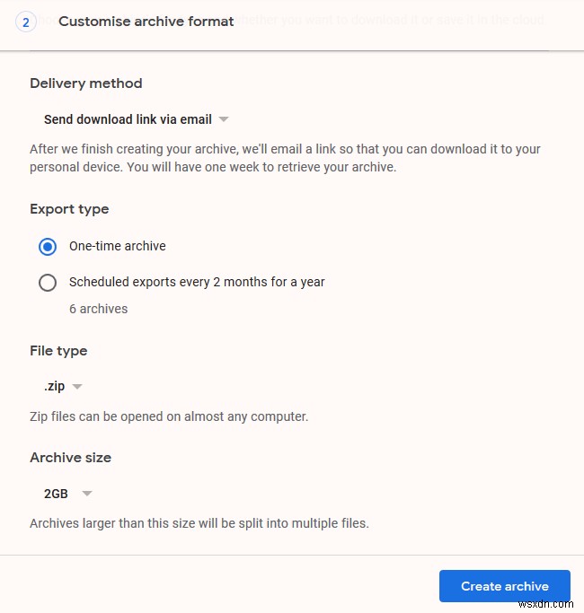 Google Takeout으로 구글 드라이브 계정 간 파일 무료 전송하는 방법