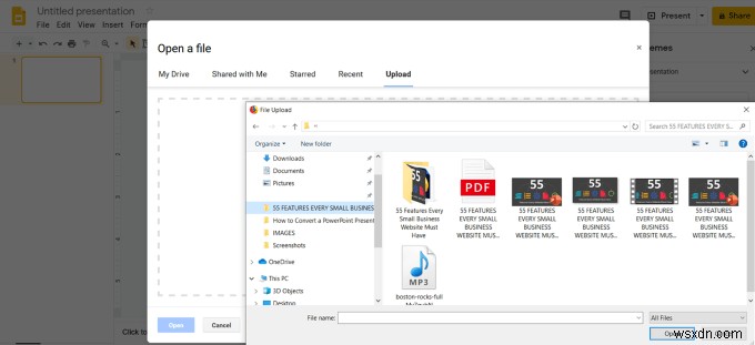 파워포인트(PowerPoint) 프레젠테이션을 구글 슬라이드(Google Slides)로 변환하는 방법