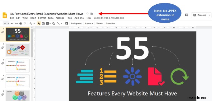 파워포인트(PowerPoint) 프레젠테이션을 구글 슬라이드(Google Slides)로 변환하는 방법