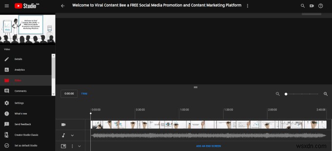 링크와 통계를 그대로 유지하면서 YouTube 동영상을 편집하는 방법