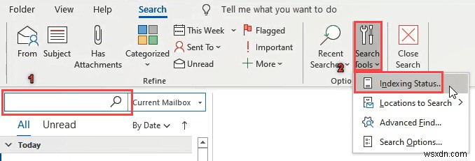 아웃룩(Outlook) 메일 검색 완벽 가이드: 보낸 사람, 날짜, 키워드까지 한 번에