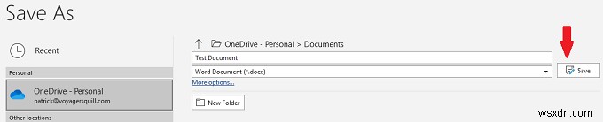 Word 문서를 OneDrive에 자동 백업하는 완벽 가이드