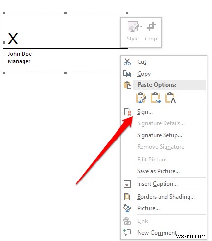 Microsoft Word 문서에 서명 삽입하는 방법 완벽 가이드