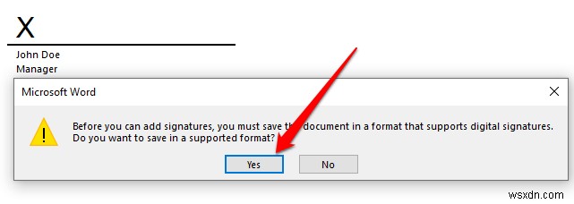 Microsoft Word 문서에 서명 삽입하는 방법 완벽 가이드